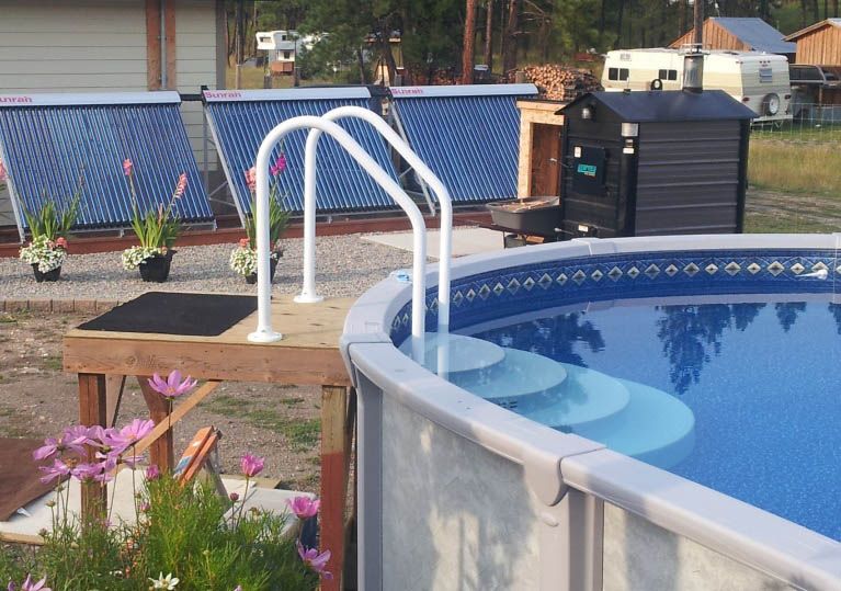 SOLAR POOL HEATING