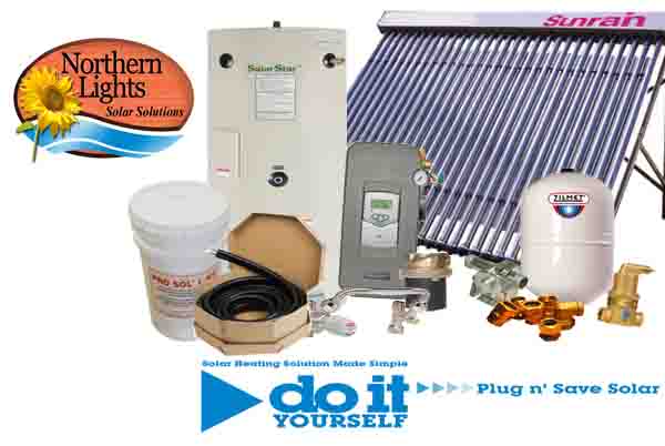 SWH-1 Solar Hot Water Heating Package - DIY Solar Kits SWH-1 Solar Hot Water Heating Package - DIY Solar Kits